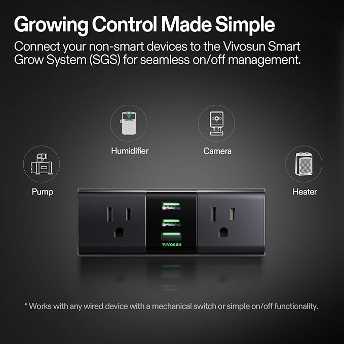 VIVOSUN Grow Tent Kit, 2 × 2ft 1-Plant System, WiFi-Controlled Grow System - Image 6