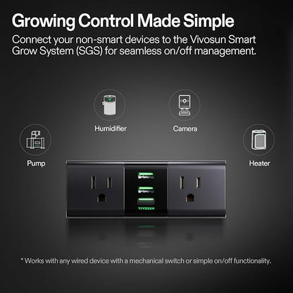 VIVOSUN Grow Tent Kit, 2 × 2ft 1-Plant System, WiFi-Controlled Grow System - Image 6