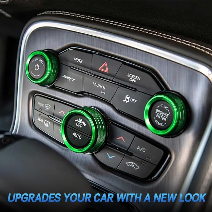 3PCS Air Conditioner Switch Button Knob Cover, Auto Accessories Climate Control - Image 3