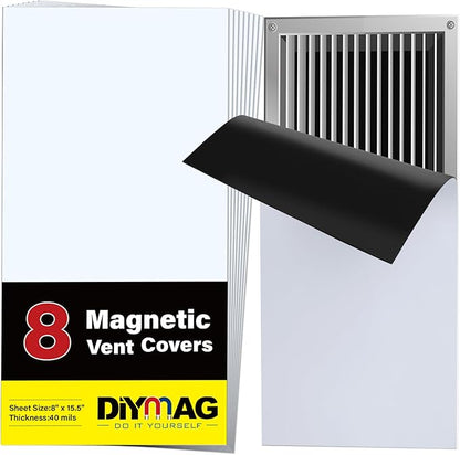 DIYMAG Strong Magnetic Vent Covers 8Pack, Magnets by DIYMAG