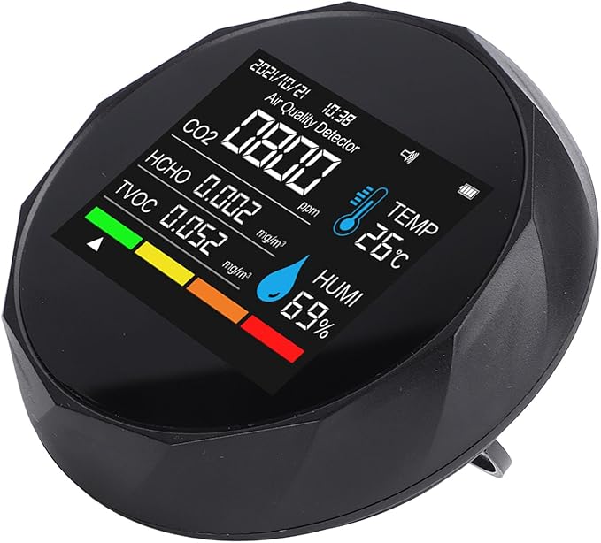 Fafeicy 5 in 1 Indoor Air Quality Detector Bluetooth APP Accurate Sensor - Image 3