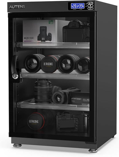 AUTENS 80L Dehumidifying Dry Cabinet Box, Digital Control Noiseless and Energy by AUTENS