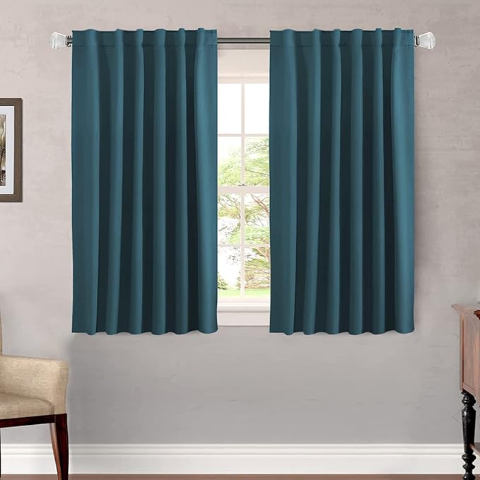 H.VERSAILTEX Blackout Curtains Thermal Insulated Window Treatment Panels Room by HVERSAILTEX