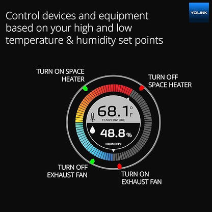 YoLink Smart Wireless Temperature & Humidity Sensor, Wide Temp Range - Image 4