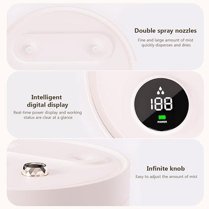 Blingbin Humidifiers for Bedroom, 2.5L Dual Nozzle Air Humidifiers for Home - Image 5