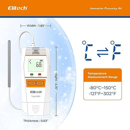 Tlog 100EC Environmental Logger/Temperature & Humidity Data Logger/ Temperature - Image 5