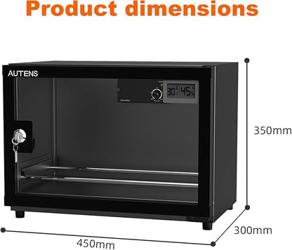 AUTENS 25L 3D Printer Filament Dehumidifier Storage Cabinet Box, Holds 5 Rolls - Image 2