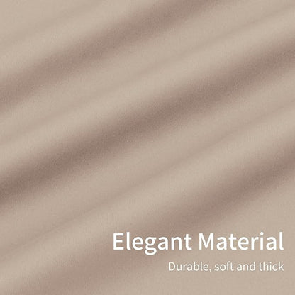 Easy-Going Blackout Curtains for Bedroom, Solid Thermal Insulated Grommet and - Image 6
