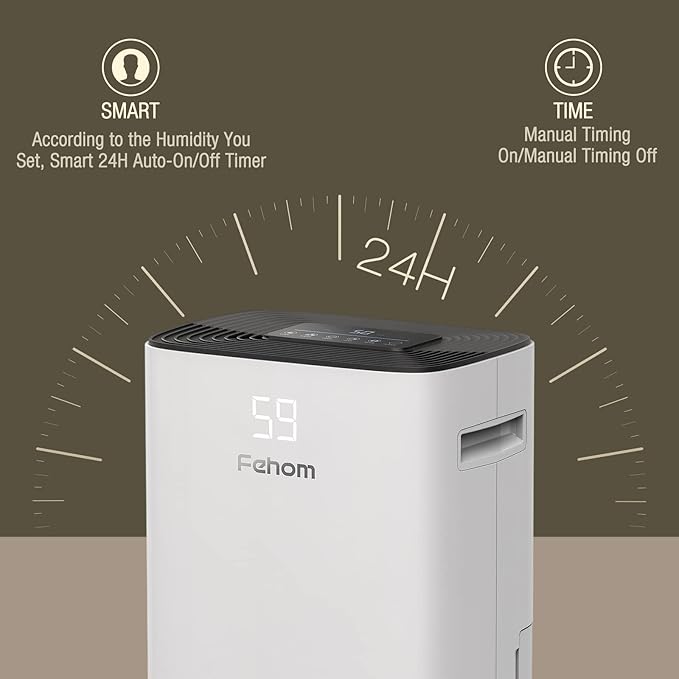 4500 Sq. Ft Dehumidifier with Drain Hose - Image 4