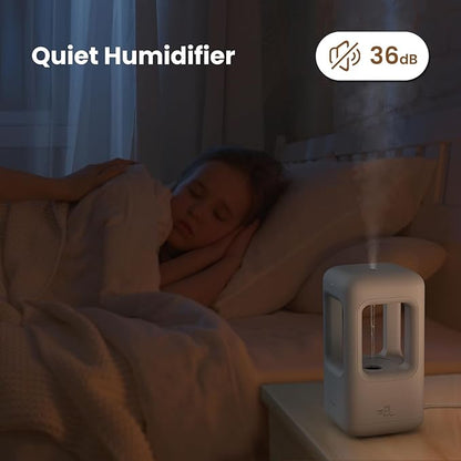 600ml Small Humidifier White - - Image 4