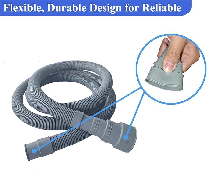 10ft Washing Machine Drain Hose Extension Kit - Image 5