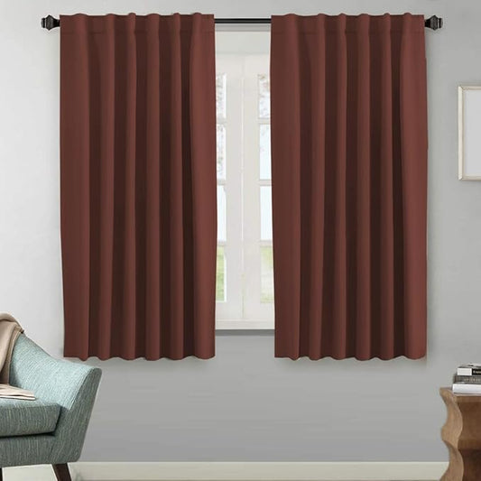 H.VERSAILTEX Blackout Curtains Thermal Insulated Window Treatment Panels Room by HVERSAILTEX