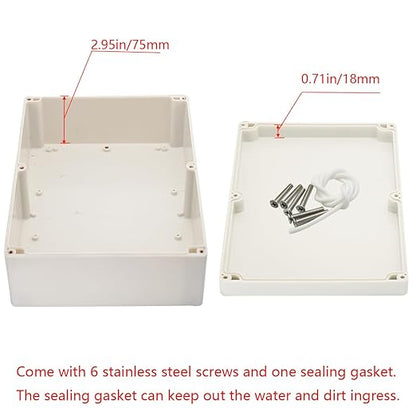 Project Box IP65 Waterproof Junction Box ABS Plastic Electrical Boxes DIY - Image 4