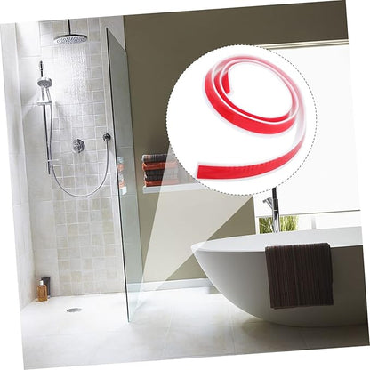 1pc Self-adhesive Shower Room Baffle Strip Bathroom Retaining Strip - Image 6