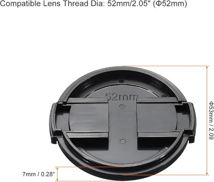 PATIKIL Camera Lens Cap, 2 Pack Sides Pinch Front Lens Cover - Image 2