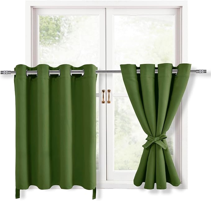 Hiasan RV Blackout Curtains for Bedroom, 52 x 30 Inches Long by Hiasan