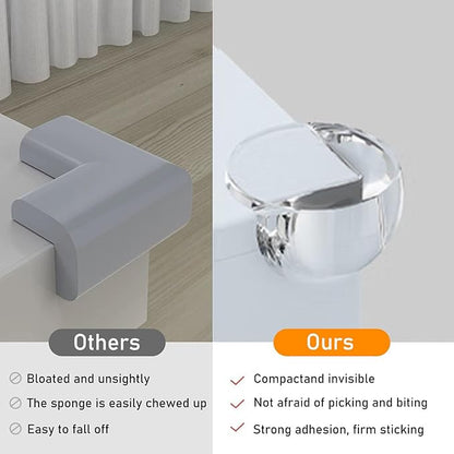 16 Pack Clear Corner Protectors - Image 3