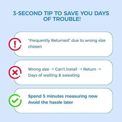 Quiet Register Booster Fan Fits 4" x 12" Register Holes, 10-Speed Smart Heating - Image 8