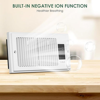 Register Booster Fan 4"x10", 10-Speed Quiet Vent Fan - Image 3