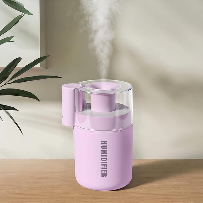 Portable Mini Humidifier, 180ml USB Cool Mist Small Humidifiers by Daskternie
