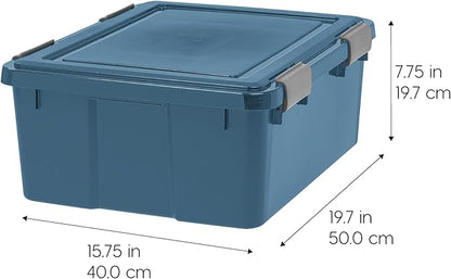 IRIS USA WeatherPro 31 Qt Eco-Friendly Storage Bins - Image 2
