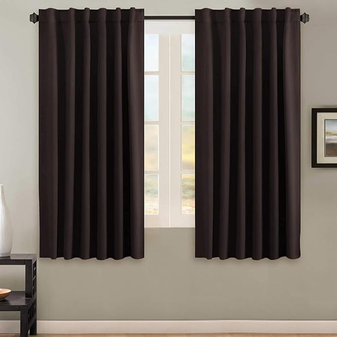 H.VERSAILTEX Blackout Curtains Thermal Insulated Window Treatment Panels Room by HVERSAILTEX