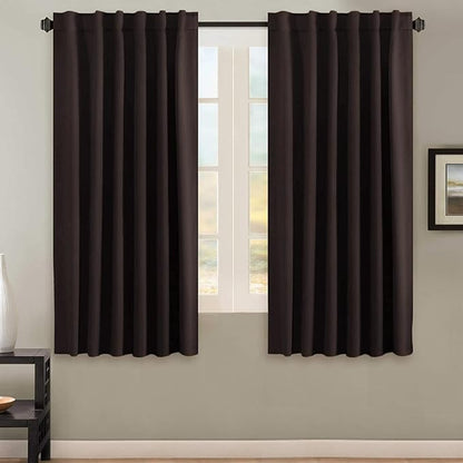 H.VERSAILTEX Blackout Curtains Thermal Insulated Window Treatment Panels Room by HVERSAILTEX