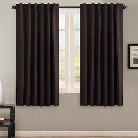 H.VERSAILTEX Blackout Curtains Thermal Insulated Window Treatment Panels Room by HVERSAILTEX
