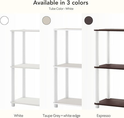 Homes: Inside + Out Apexa Modern 4-Tier Narrow Shelving Units, Collectibles - Image 9