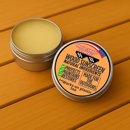 Wood Sunscreen Conditioner & UV Protectant Salve – USA Made Wood Outdoor - Image 7