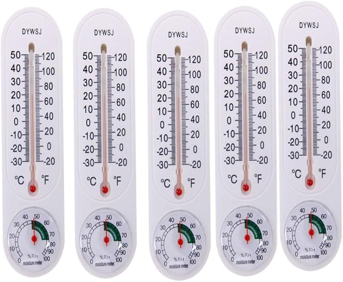 Outdoor/Indoor Thermometer Hygrometer, Humidity Meter, Thermometer, Temperature by BQLQBQLQ