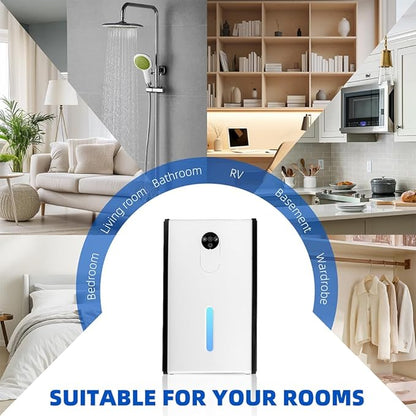 Dehumidifier for 1076 sq.ft, Quiet Portable Moisture Absorber - Image 8