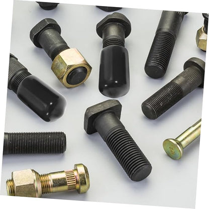 Healifty 80pcs Rubber End Cap Flexible Thread Protectors - Image 6