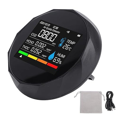 TOPINCN 5 in 1 Indoor Air Quality Meter, Air Tester by TOPINCN
