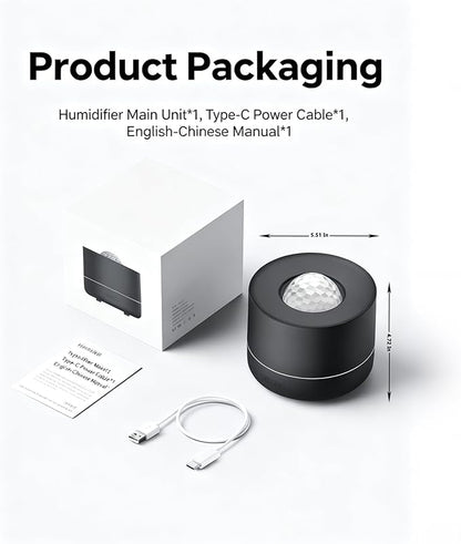 3-in-1 Galaxy Projector Humidifier & Essential Oil Diffuser, 7-Color Rotating - Image 9