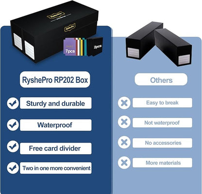 Trading Card Storage Box with Magnetic Closure - Image 6