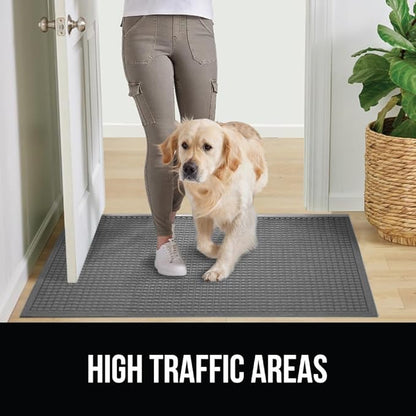 GORILLA GRIP Front Door Mat, Indoor Outdoor Ultra Absorbent HydroAbsorb Doormat - Image 7