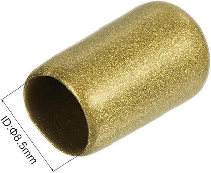 uxcell 20pcs Rubber End Caps 8.5mm ID Vinyl Round Tube Bolt Cap Cover Thread - Image 3