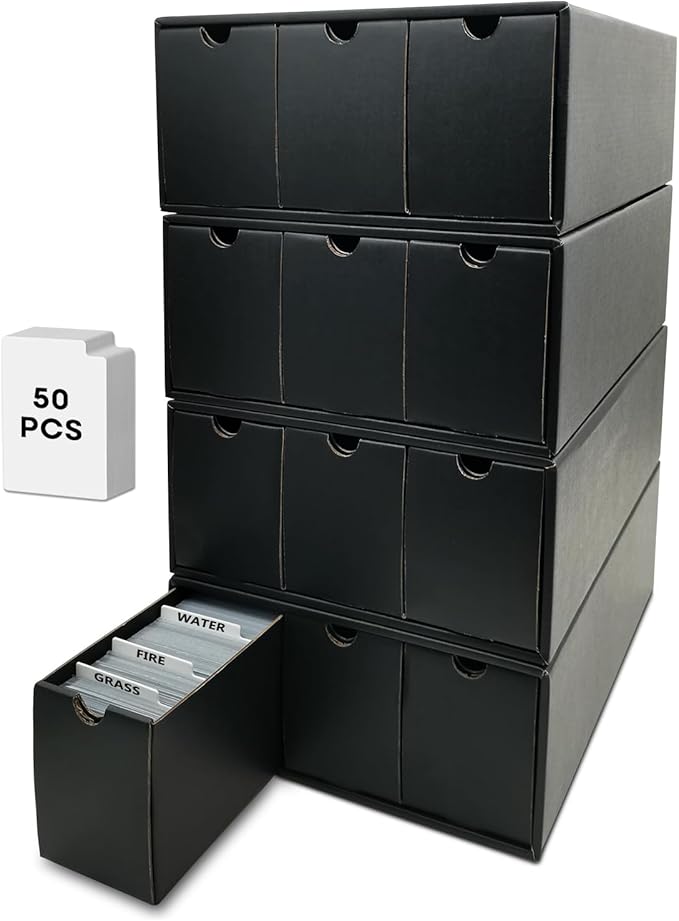 Trading Card Storage Box, Collector Cardboard Card Box by Fageverld