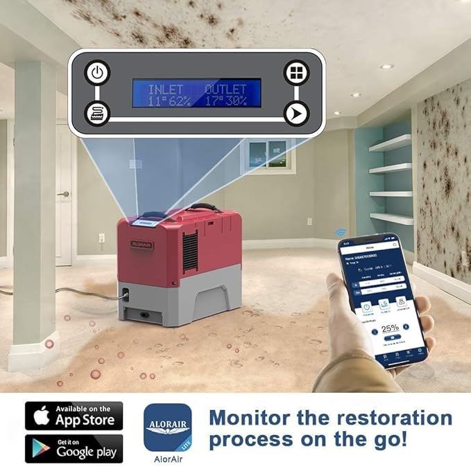 ALORAIR Smart WiFi LGR Commercial Dehumidifier up to 180 PPD - Image 2