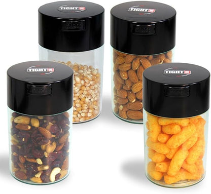 Tightvac - 1 to 6 oz Vacuum Sealed Storage Container - Red Tint - Image 8