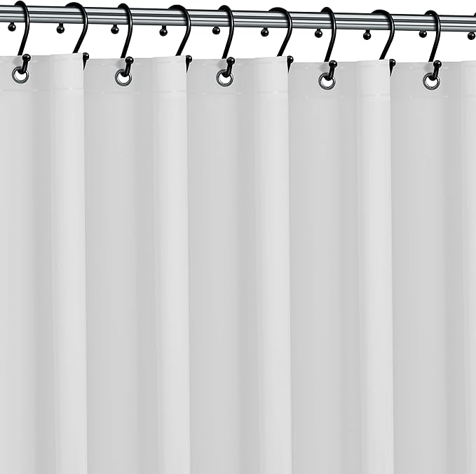 Premium Shower Curtain Liner, 6G PEVA Shower Curtain by ITALIANCOLLECION