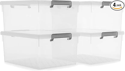 Citylife 33 Qt. Plastic Storage Bins by Unknown