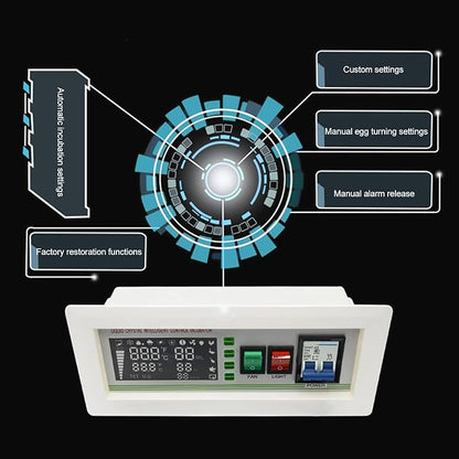 XM‑18SD Egg Incubator Controller Large-Screen 5 Modes Intelligent Temperature - Image 5