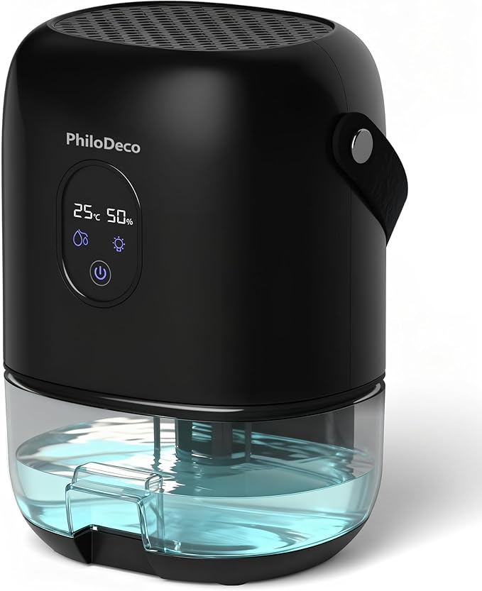PHILODECO 280 Sq. Ft 35 OZ Dehumidifier, Portable Small Dehumidifiers by PHILODECO