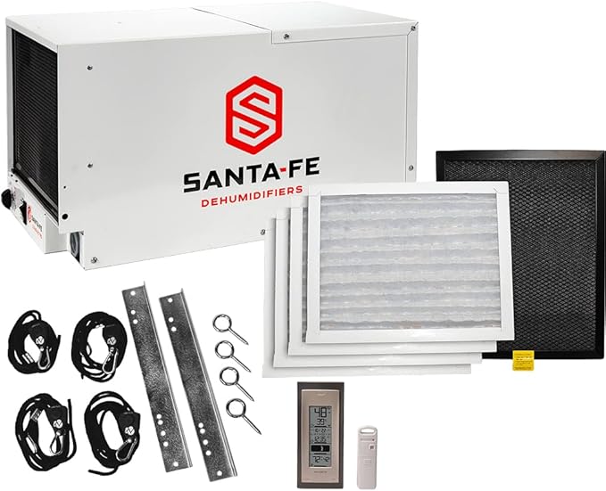 Santa Fe Compact70 Complete Crawl Space Kit by SantaFeDehumidifiers