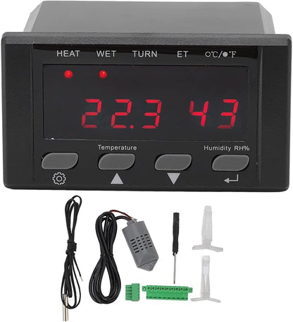 Digital Temperature Controller, 220V/110V Automatic Egg Incubator Thermostat by Hapivida