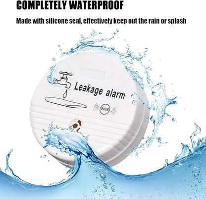 WER Water Leak Alarm Sensor, Battery Operated Leak Alert, 90dB Water Detector - Image 8