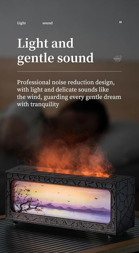 Fireplace Flame Essential Oil Diffuser - Image 3