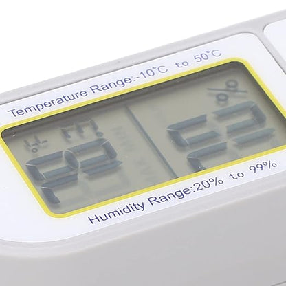 Indoor Temperature Humidity Meter, Digital Dry Wet Thermometer Handheld - Image 3